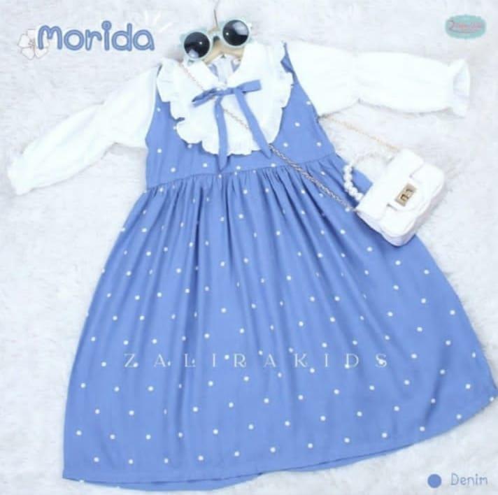 Gamis Anak Beatrice Long Dress Anak Perempuan Gamis Anak Korea (Usia 2-5 tahun)