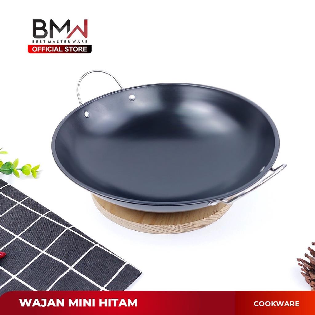 BMW Kitchenware - Wajan Mini Stainless Steel Penggorengan Kuali Mini Katel Bar Wajan Enamel Anti Karat