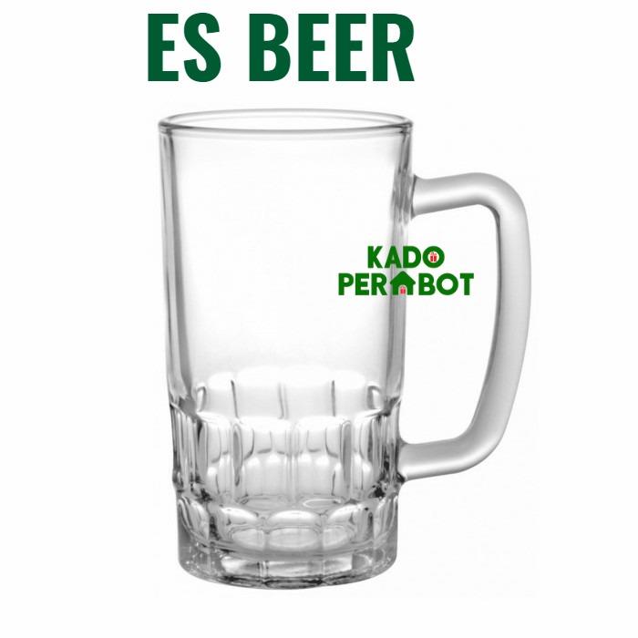 Gelas Es Isi 6Pcs Termurah - Gelas Es Teh - Gelas Juice - Gelas Beling 325Ml - Gelas Cendol Gagang - Gelas Es Beer - Gelas Kaca Beling - Gelas Gagang Es Cendol - Gelas Kaca Warteg - Gelas Kaca Es Teh Manis