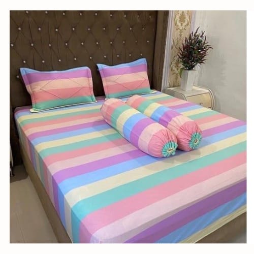 Sprei Karet Keliling Full Lingkar Motif Aesthetic Tinggi 30cm Ukuran 180x200 160x200 120x200