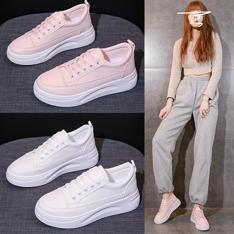 PROMO 12 12 SALE -Sepatu Sneakers Wanita Terbaru 2022 Semi Boots Sepatu Sneakers Wanita Korea ootd Sepatu Cewek Kekinian