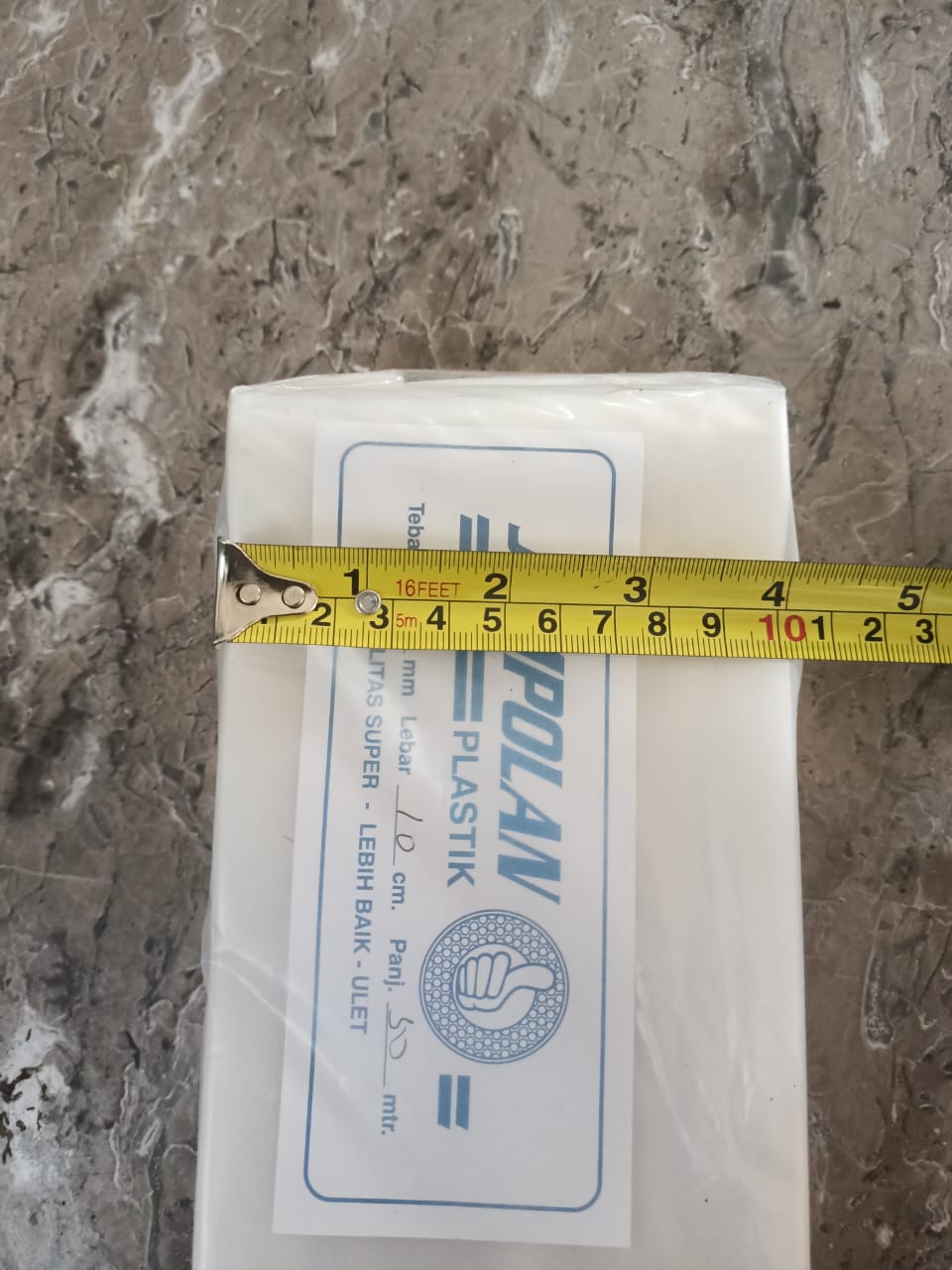 Selang Plastik Pertanian 50 meter Jempolan Tebal 010 4 inch 3 inch 25 inch dan 2 inch