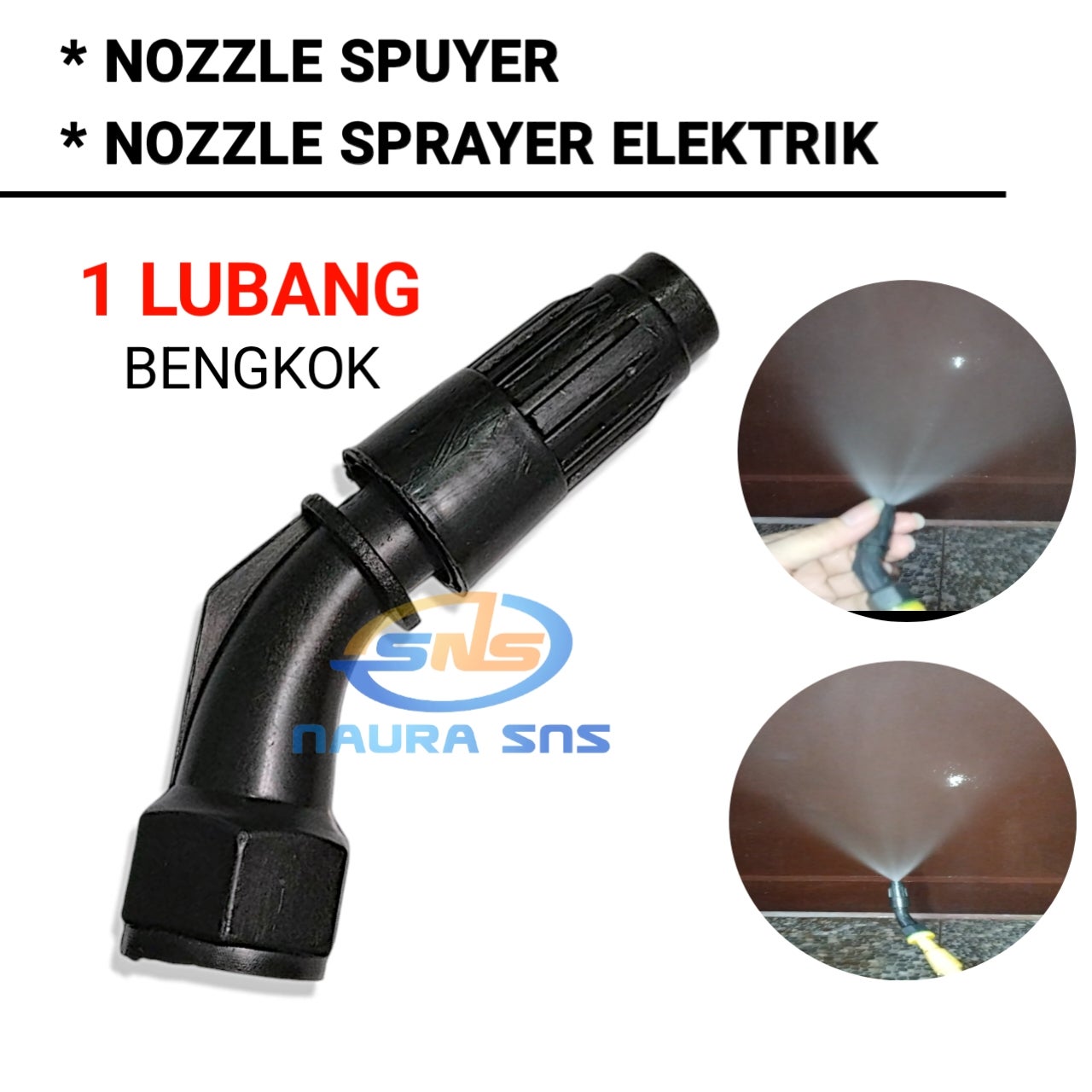 NOZZLE / NOZZEL SPUYER SPRAYER ELEKTRIK / KNAPSAK ADJUSTABLE