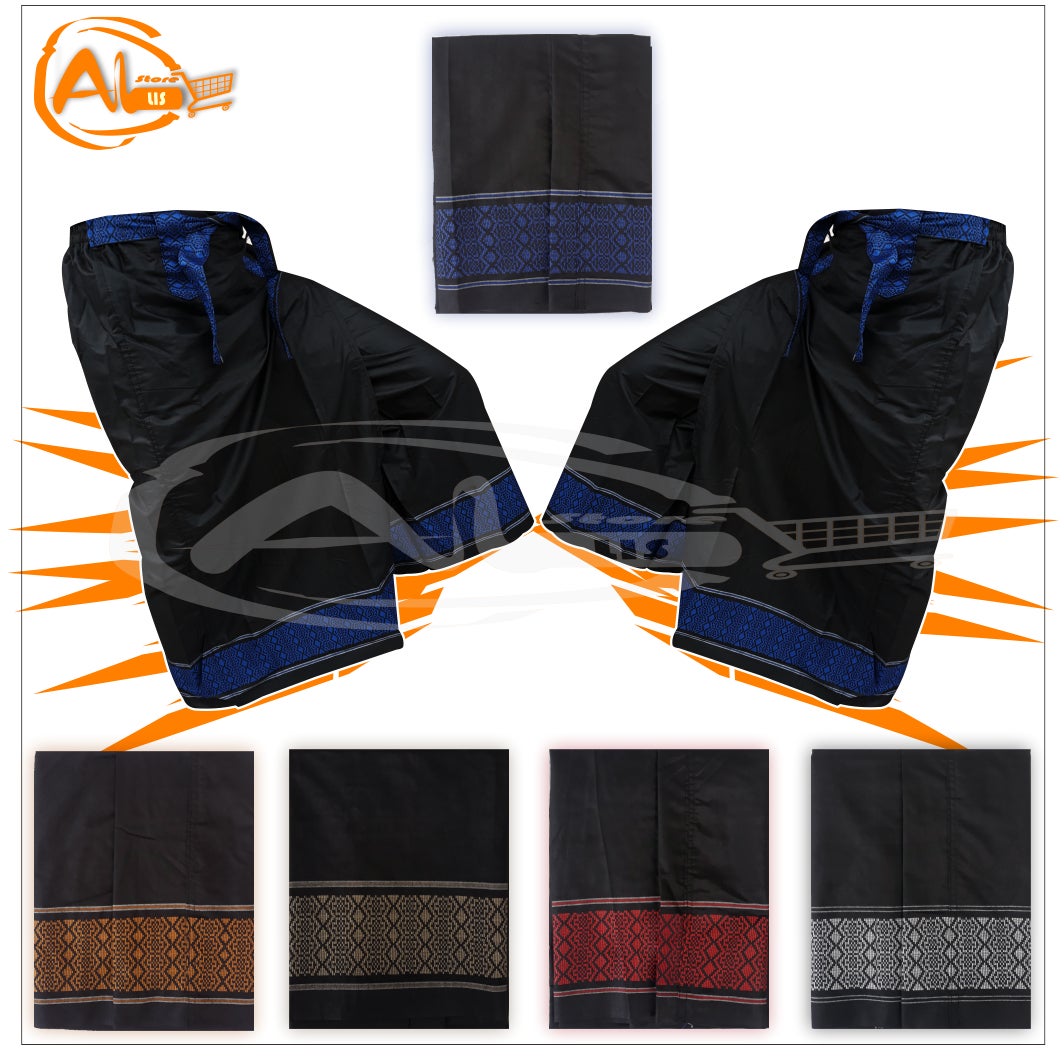 SARUNG CELANA INSTAN PRIA SERIAL BLACK CELANA SARUNG DEWASA JUMBO EKSTRA JUMBO BAHAN PREMIUM