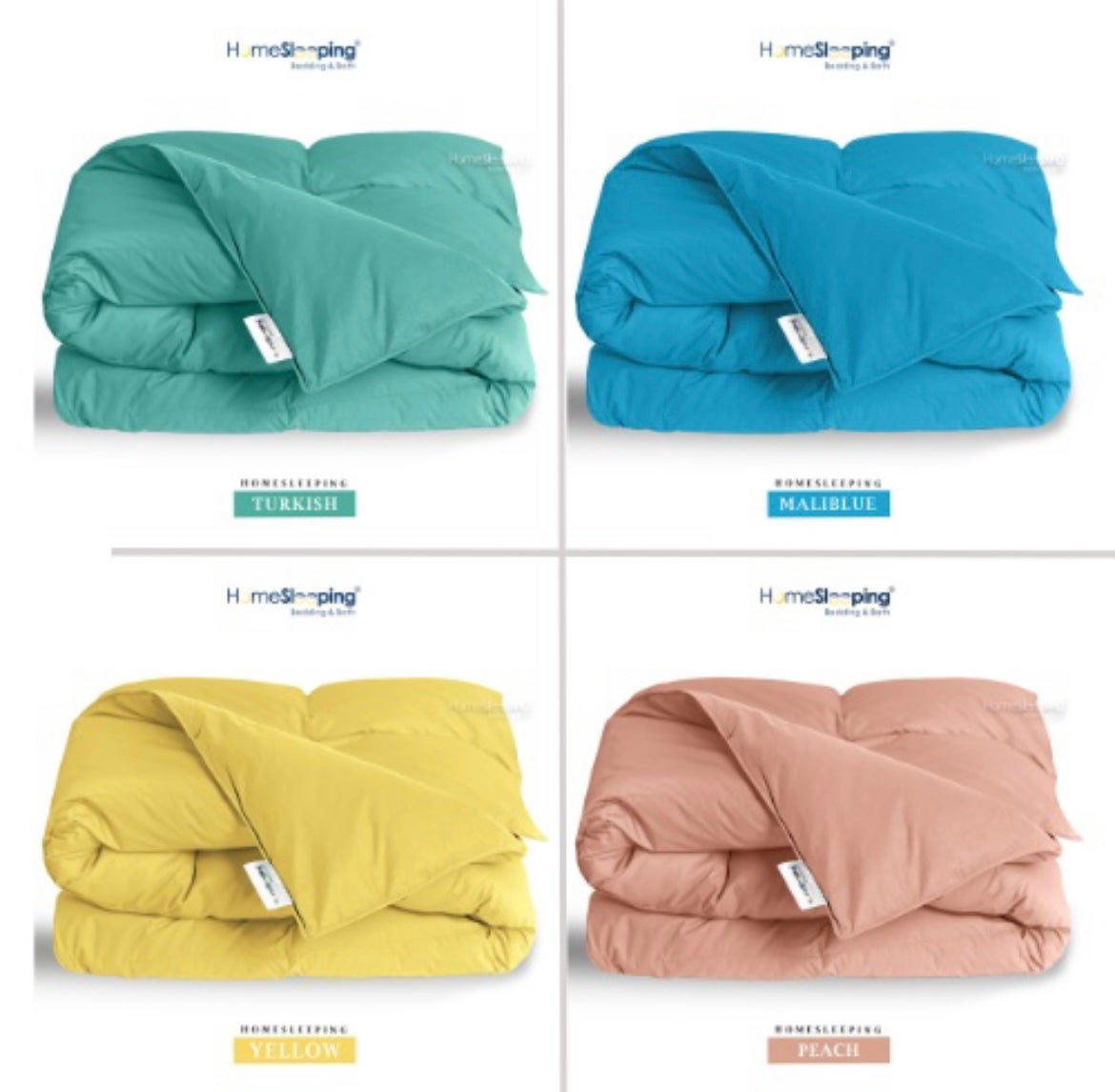 Bedcover polos only 180x220/150x220/120x220 double plain/polos