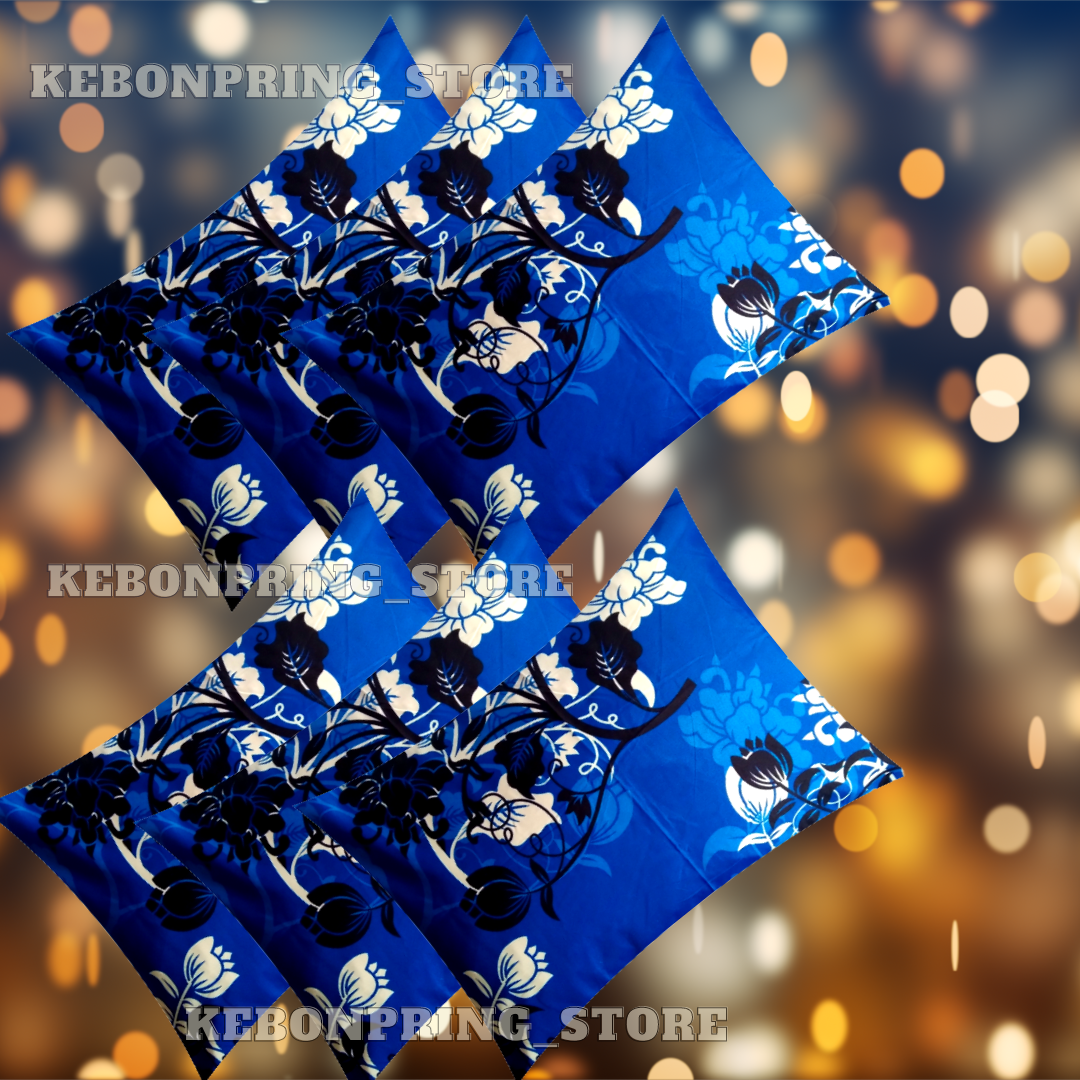 sarung bantal tidur isi 6 pcs 8 pcs 10 pcs 12 pcs lusinan murah motif karakter dan dewasa bahan katun polymicro adem anti luntur produk homemade
