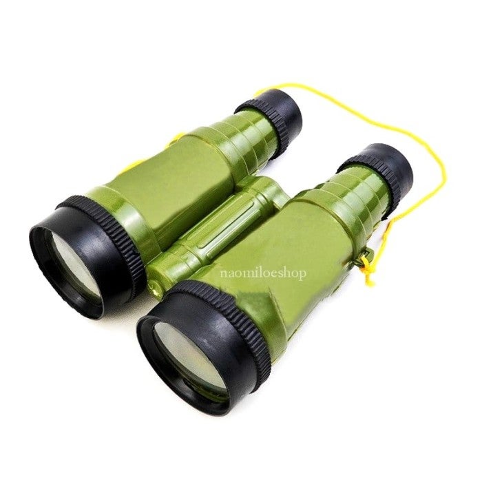 Teropong army Mainan Anak Teropong Teropongan Binocular Telescope Zoom