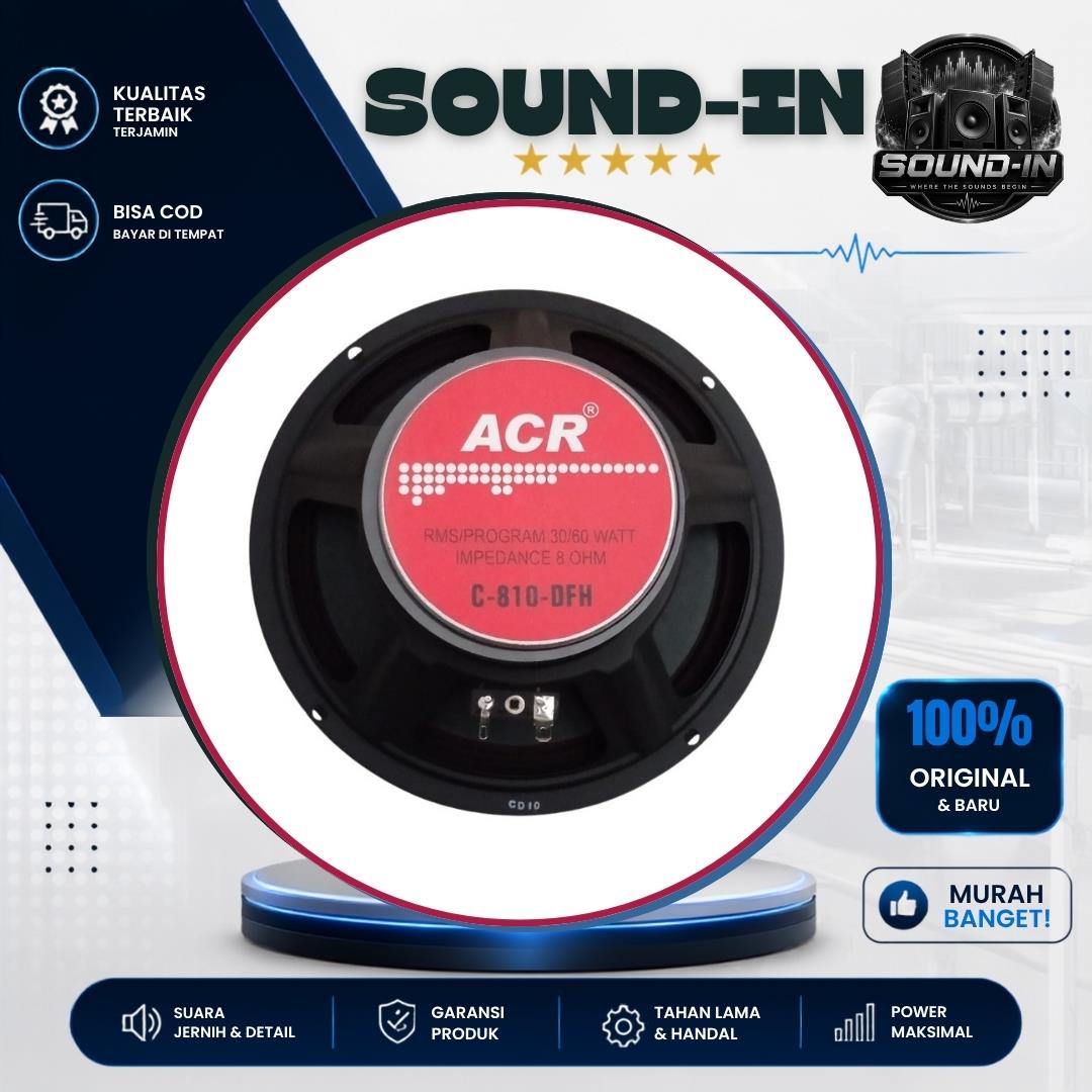 Speaker ACR Full Range 8 Inch C 810 DFH C810DFH