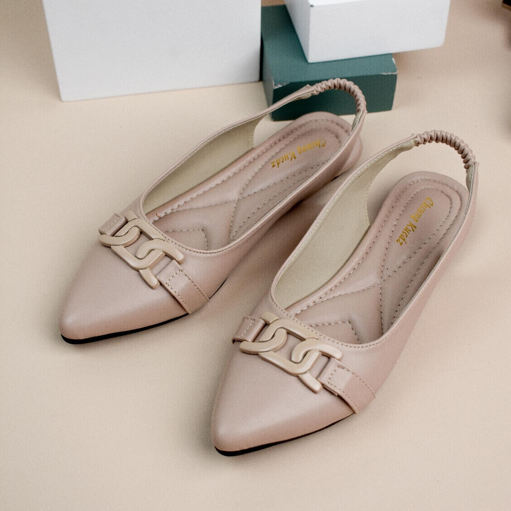 CHEUNG KUEDZ || MICHA || SEPATU BALET TERBARU || SEPATU BALET TALI BELAKANG