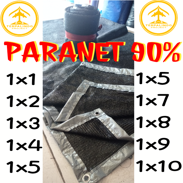 Jaring Paranet 90% (Lebar 1 meter) panjang bebas pilihan