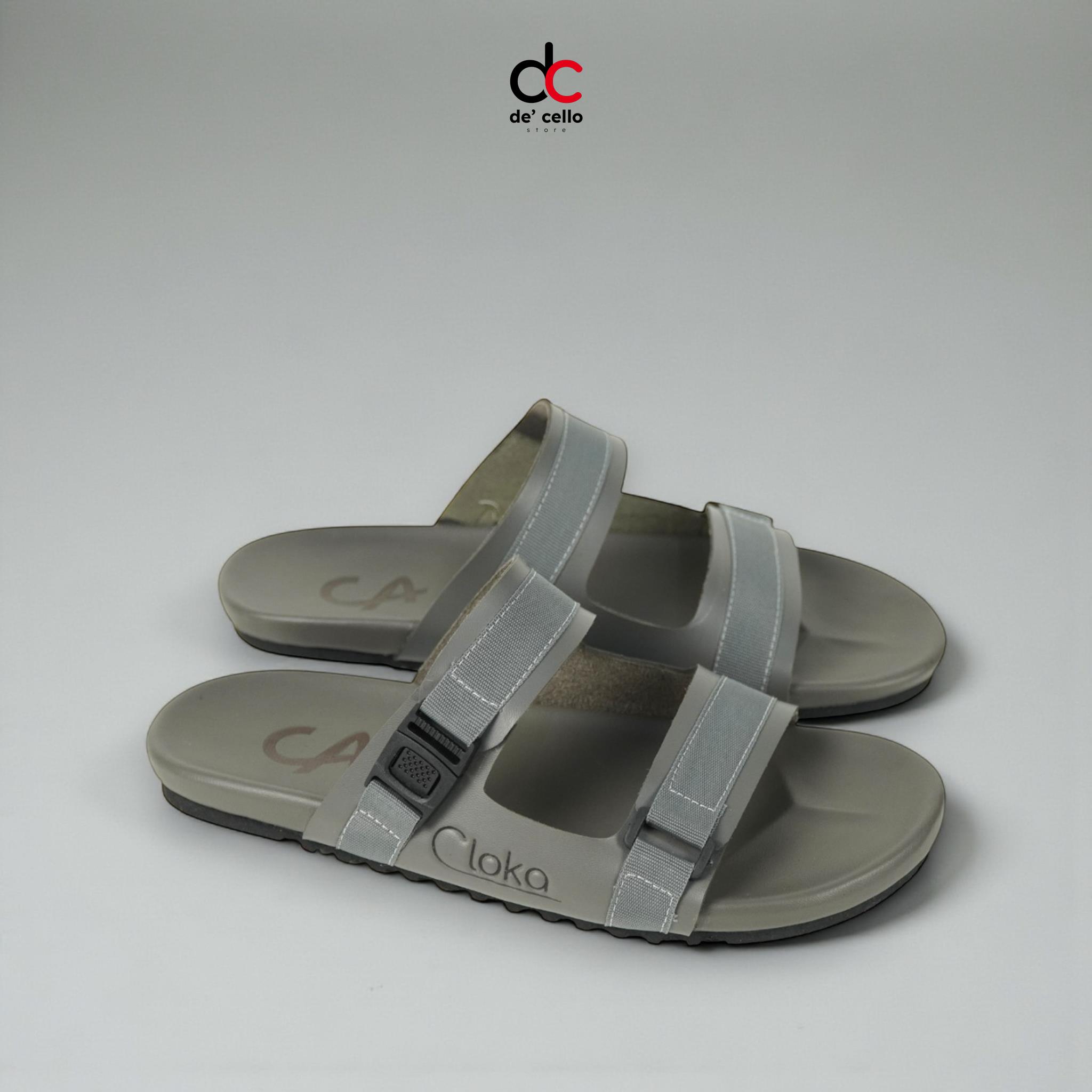 Sandal Pria Slide Distro Casual Anti Slip Slipper Sendal Selop Selop Ringan Cloka Hummels