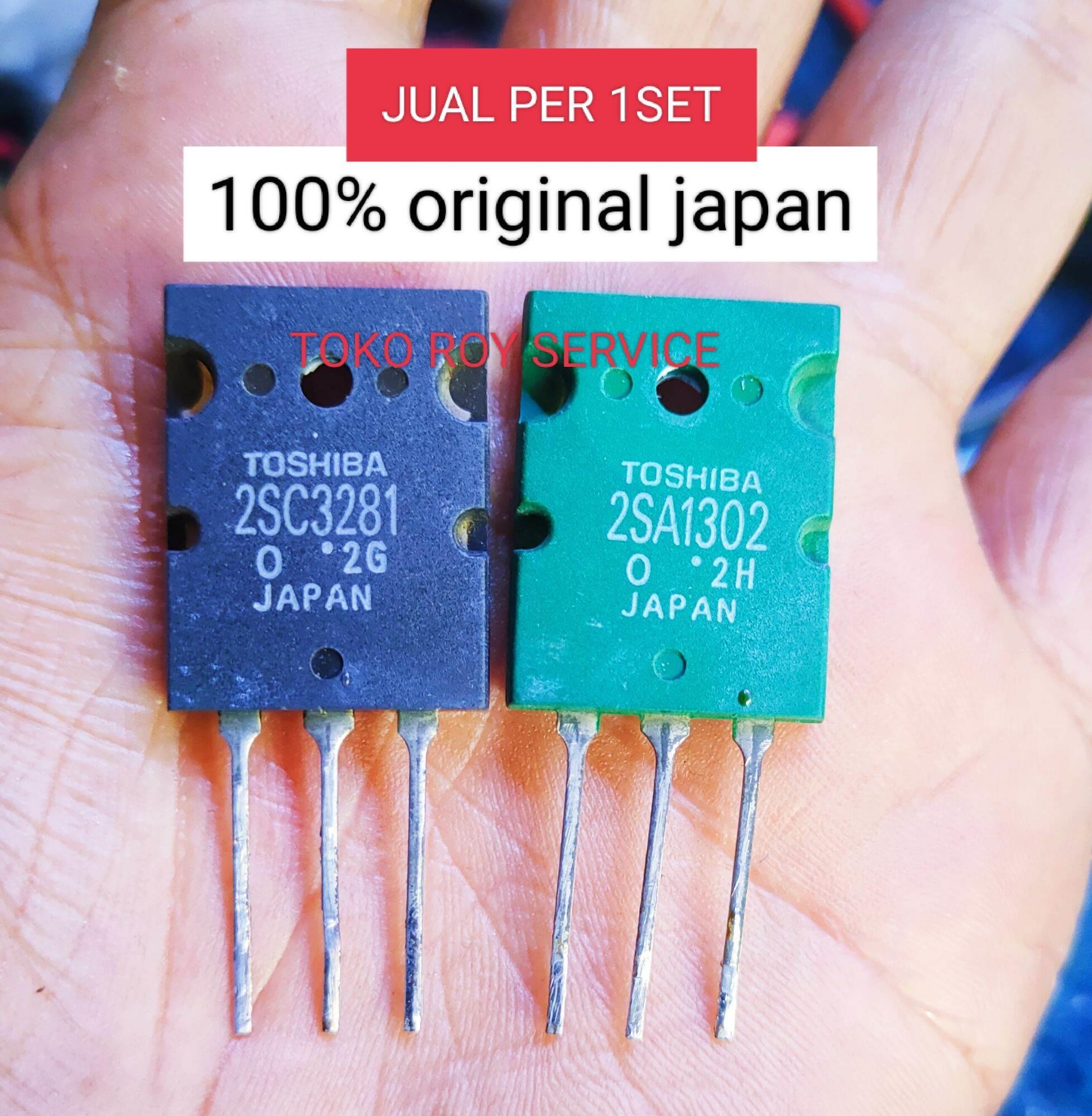 Jual 1set Transistor Toshiba 2SC3281 / 2SA13022 Ori Japan