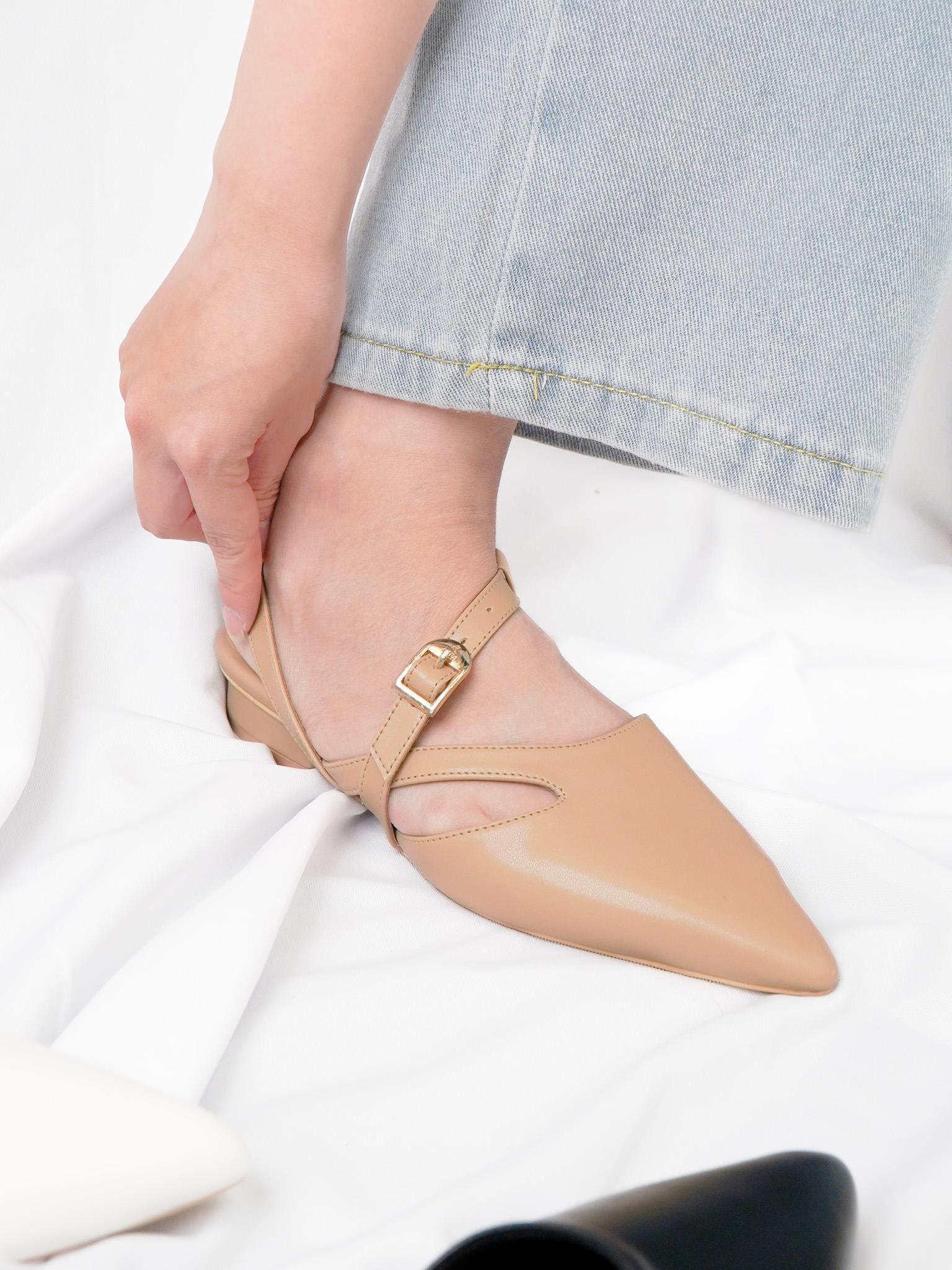 SEPASANG COLLECTION Maxine Mules Wanita 3 Cm