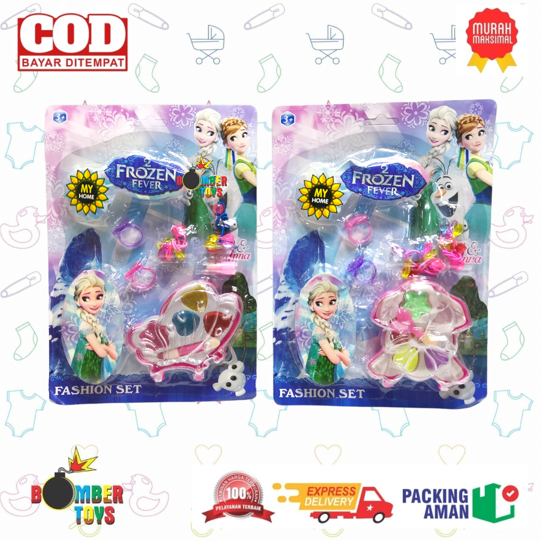 MAINAN KOSMETIK ANAK SET MAKEUP FROZEEN DANDAN CANTIK PEREMPUAN GIRL
