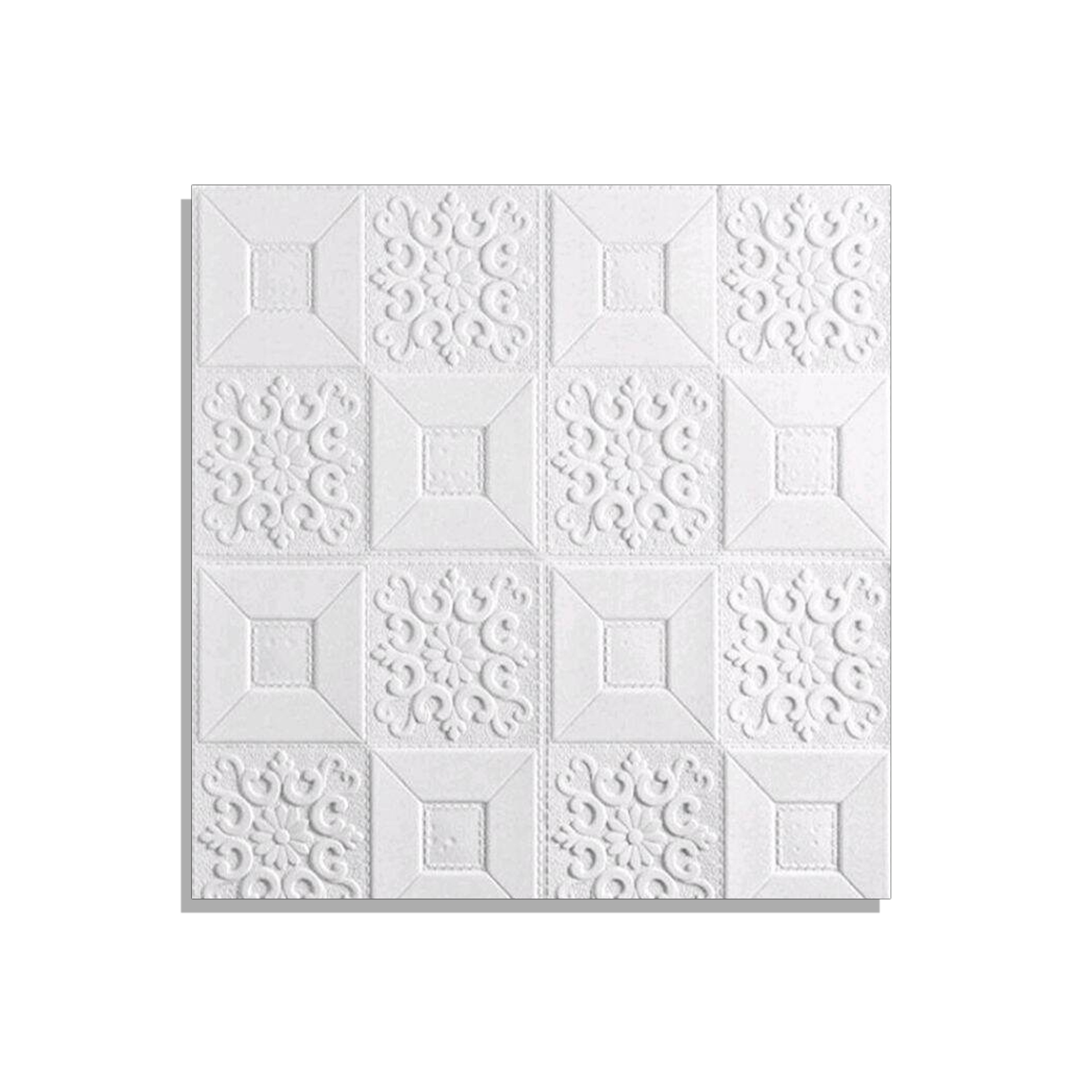 Paket 5 - 10 Lembar Wallpaper 3D Foam Motif Batik / Sticker Tembok Timbul Ukuran 35x35 cm