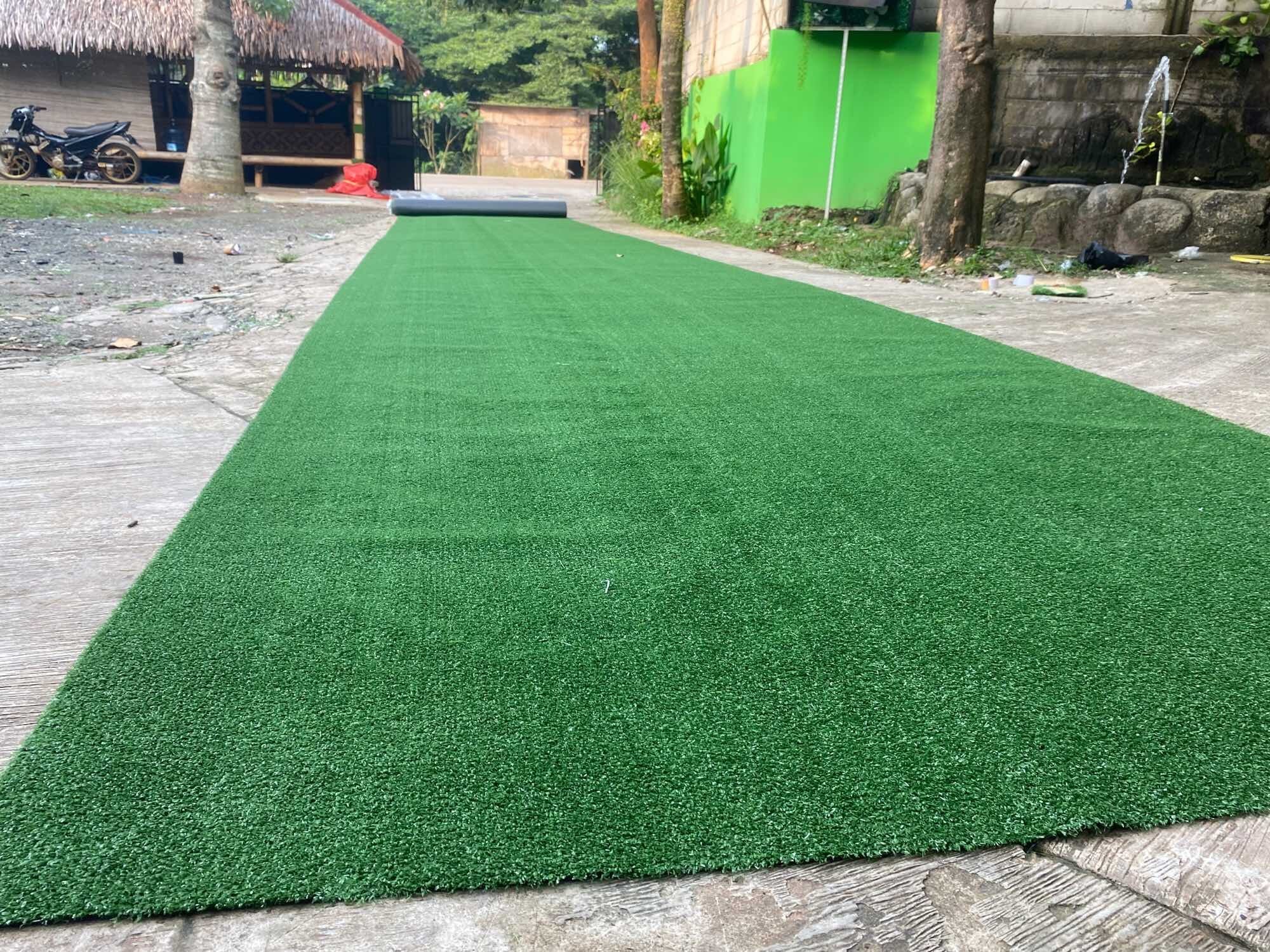 GROSIR RUMPUT SINTETIS DEKORASI TEBAL 1 CM HARGA PER 100X100 CM