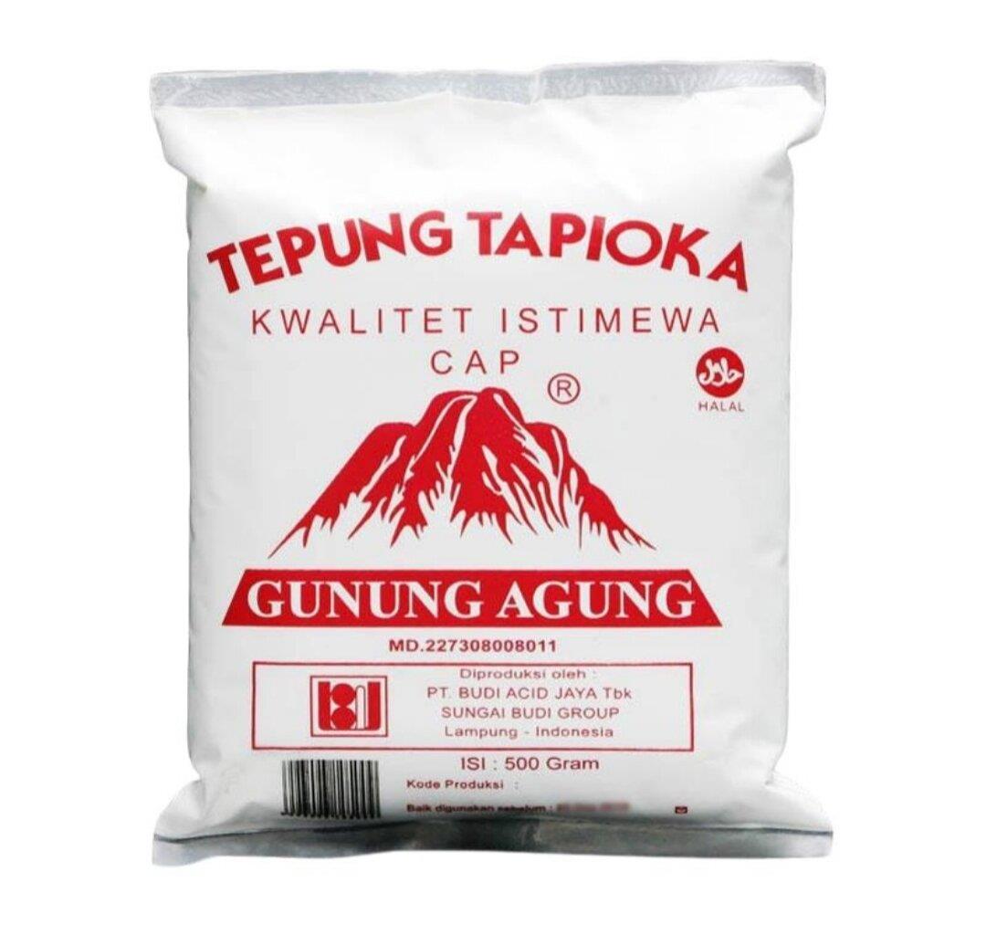 TEPUNG TAPIOKA GUNUNG AGUNG 500 GRAM