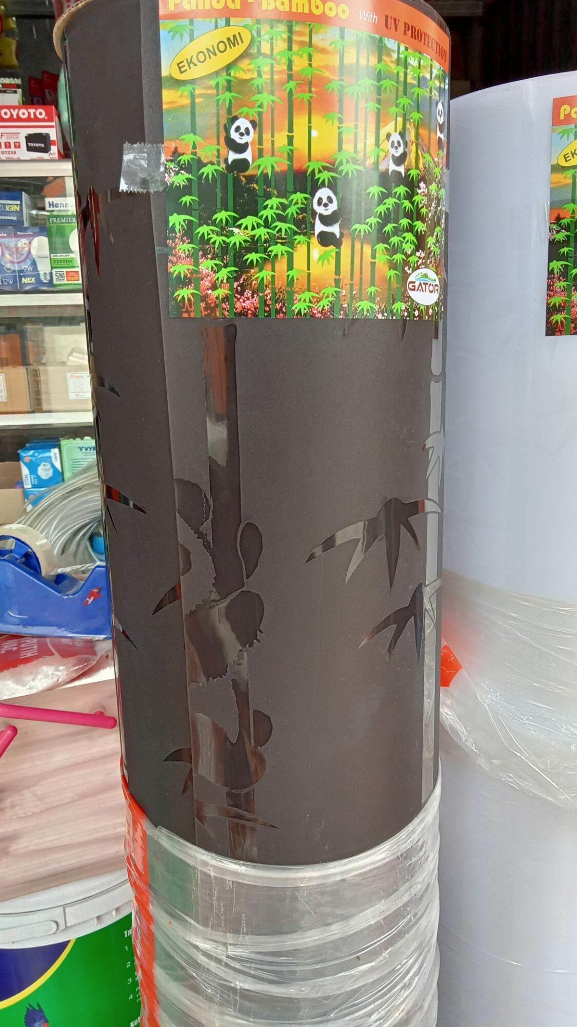 Fiber piber pager rumah panda bambu permeter