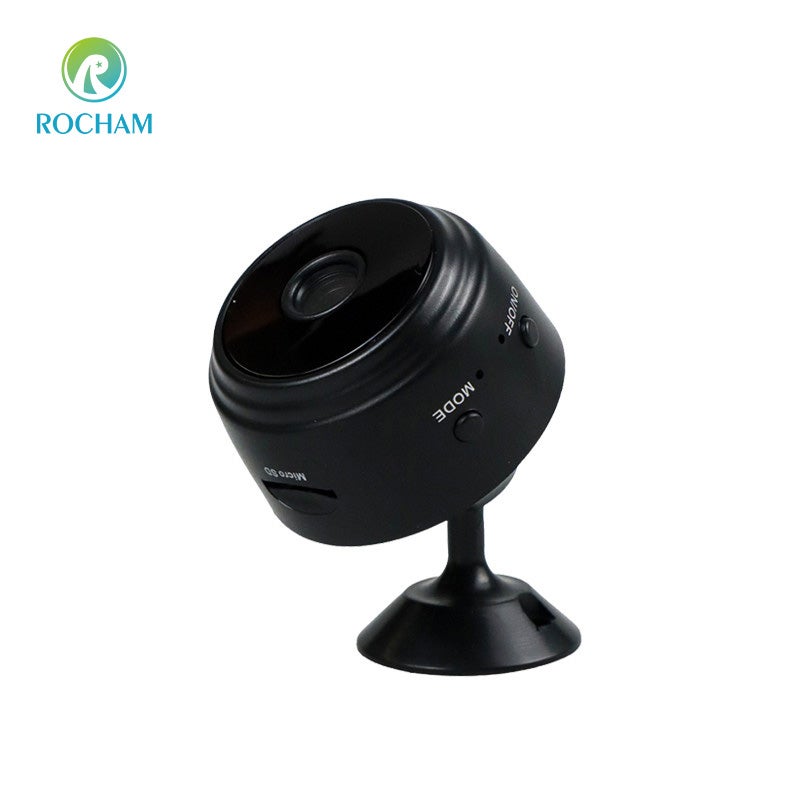 Rocham cctv mini sambung ke hp-Wireless A9 Mini Camera Wifi Hd 1080P Micro Kamera V380