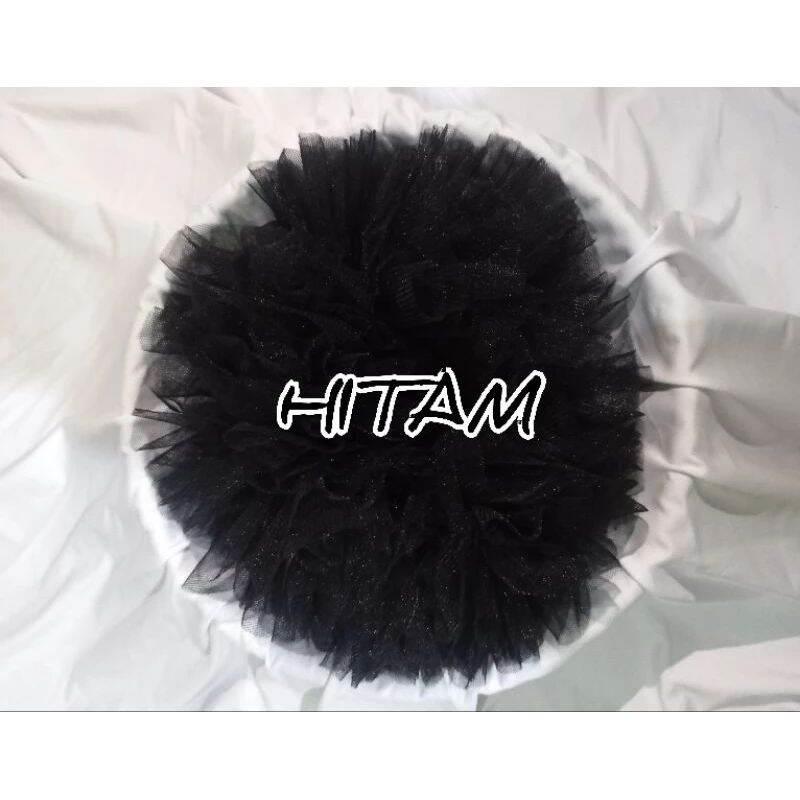 SCRUNCHIE JUMBO | IKAT RAMBUT | CEPOL HIJAB ANTI PUSING | TULLE PREMIUM SOFT