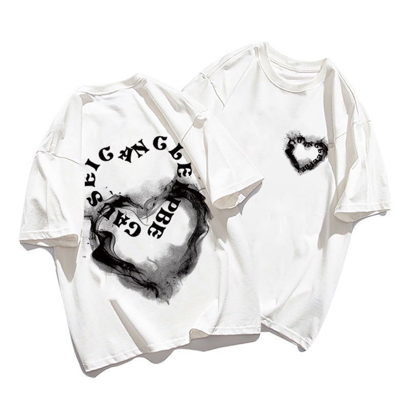 NASA IDOL T-shirt Atasan Baju Kaos Oversize Wanita Putih Lengan Pendek Dewasa Distro Keren Premium Korean Style Round Neck C143