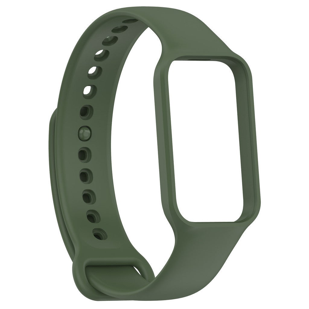 Silicone Soft Strap for Xiaomi Smart Band 8 Active/redmi watch 2 Silikon Tali Pengganti Smartband 8 Active Bahan Silikon Polos Warna