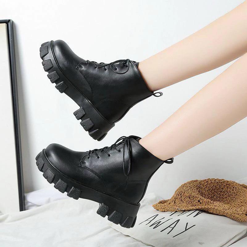Biang Shoes Sepatu Boots Wanita Fashion Style Korean Premium Quality