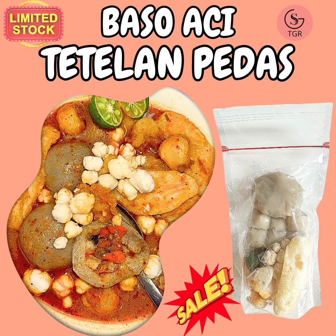 1 Bungkus ⁠Boci Tetelan Jumbo Pedas - Ekonomis