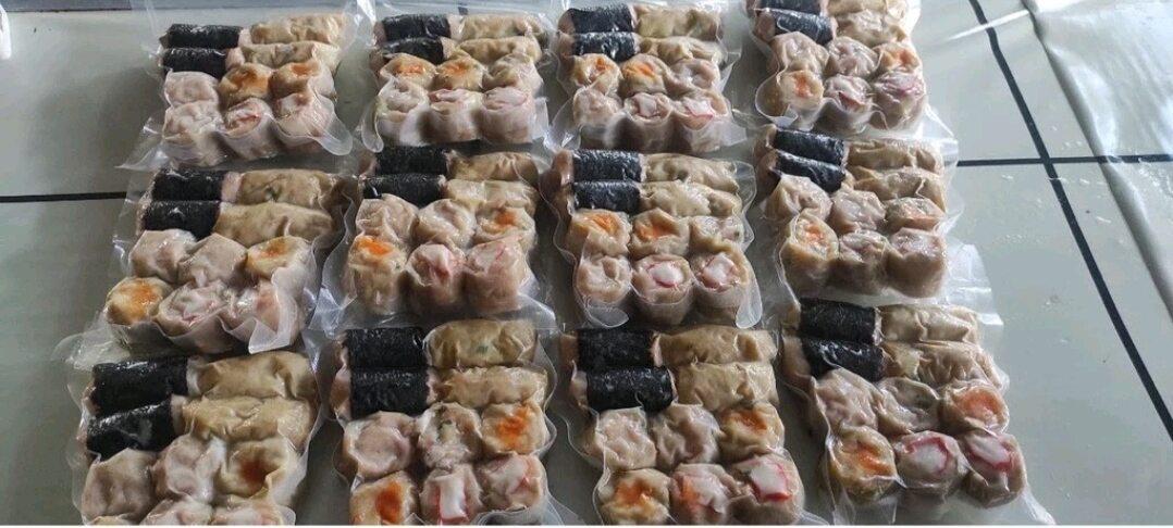 Dimsum Premium MIX isi 10 Dengan 5 Varian Rasa Gurih & Halal