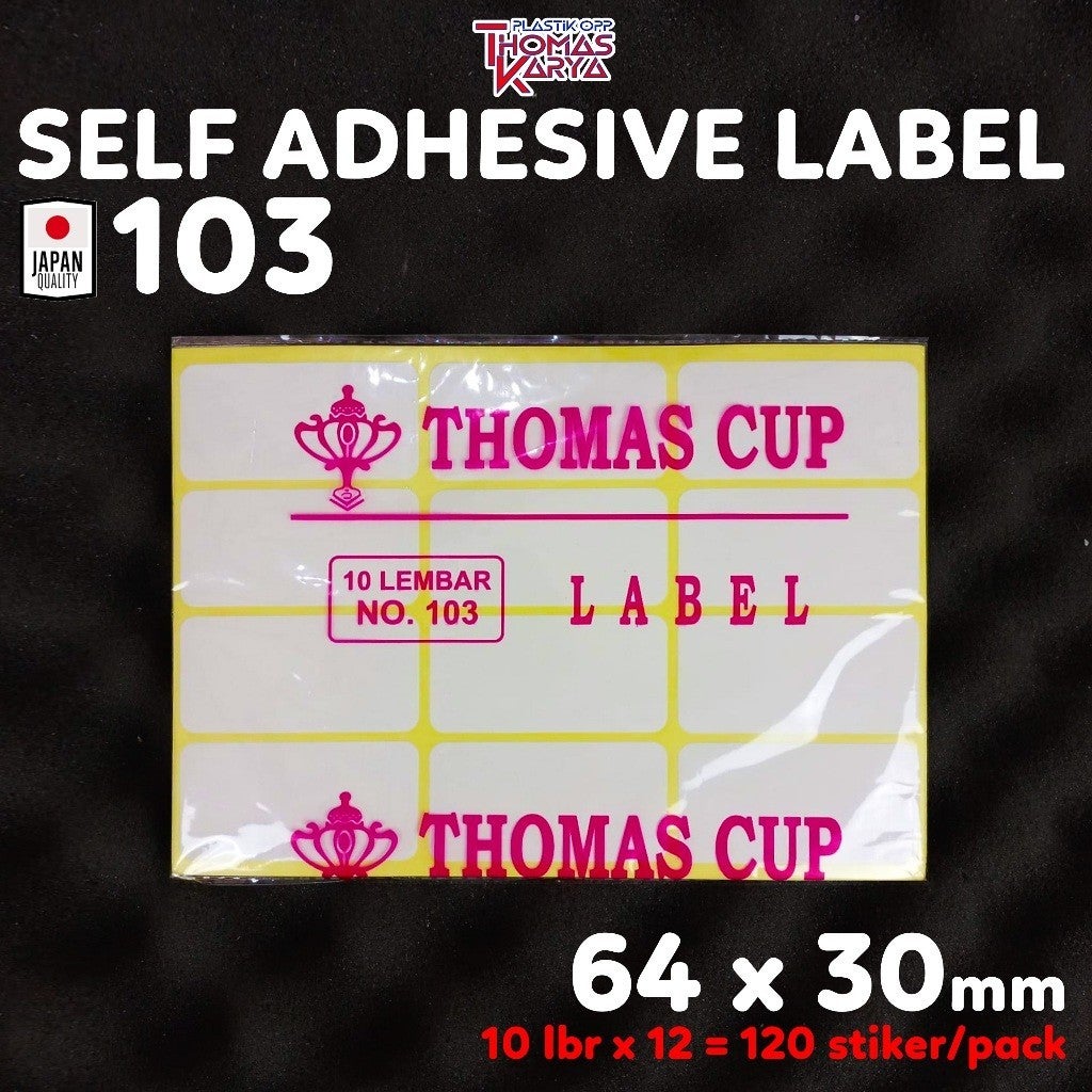 BUNDLE 25 PACK Label Stiker 103 105 107 121 128+ isi 5000 Lembar Sticker Nama Undangan Harga