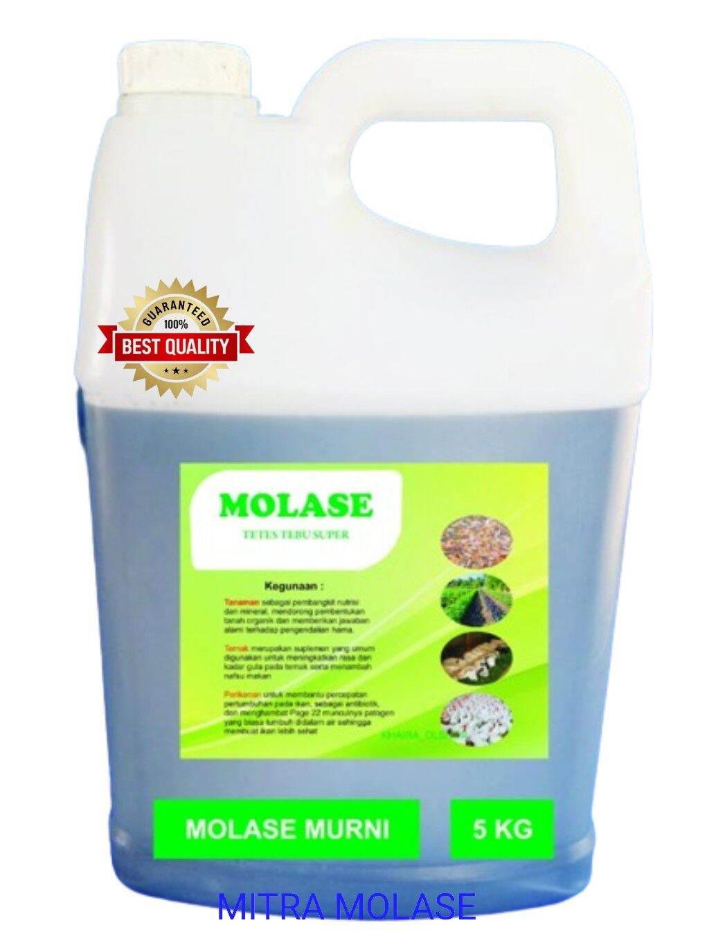 MOLASE TETES TEBU 100 % MURNI-5 KG tanpa campuran