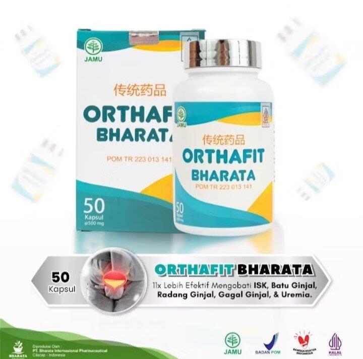 Distributor Resmi Orthafit Bharata - Obat Infeksi Saluran Kencing - Obat Gagal Ginjal - Obat Uremia - 100% Original