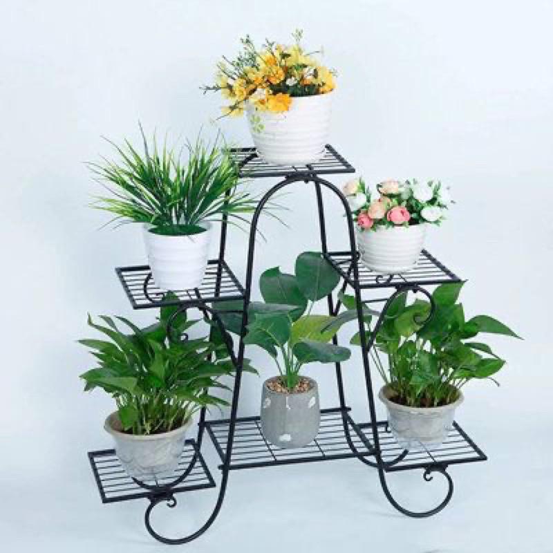RAK STANDING POT BUNGA 6 SUSUN/ TATAKAN POT BUNGA SUSUN 6