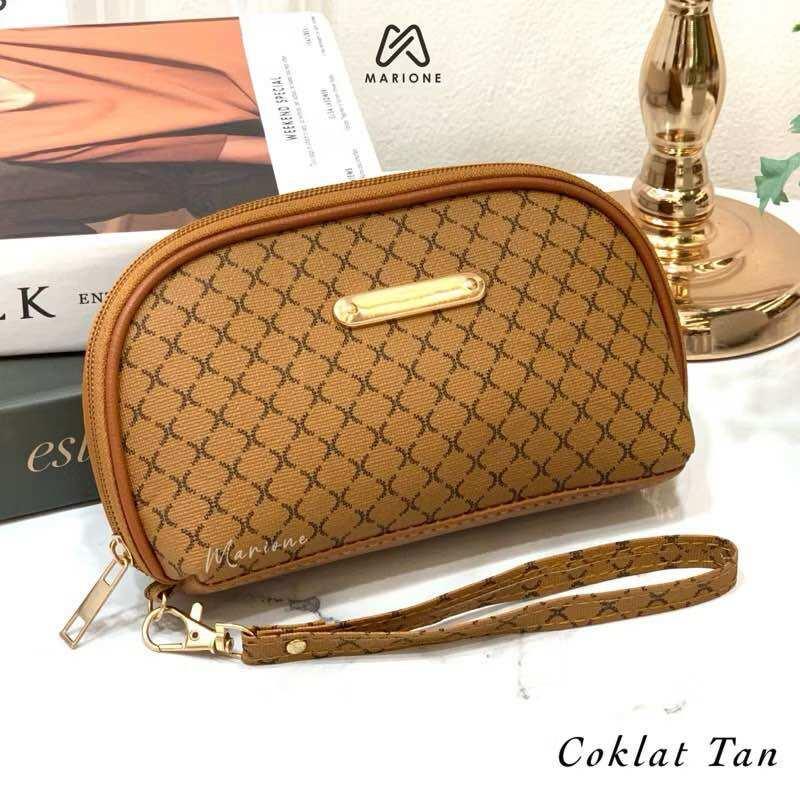 MARIONE - ARGYLLE M Dompet oval 1 resleting