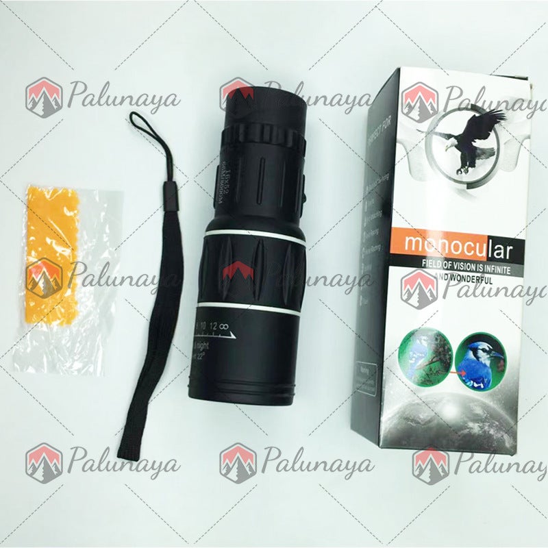 TEROPONG JARAK JAUH 10000 m SIANG MALAM ORIGINAL TAFFSPORT ASLI MURAH Teropong Jarak Jauh Monokular Lensa Focus