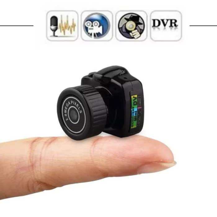 Mini Camera HD Video Audio Recorder Webcam Y2000 Camcorder Small