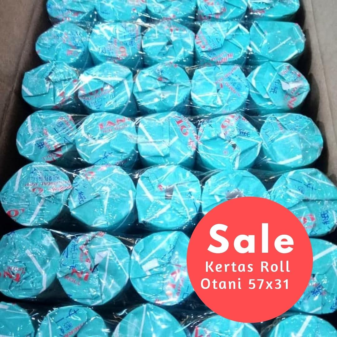 Kertas Struk Kasir Thermal Otani 57x31mm isi 10 roll