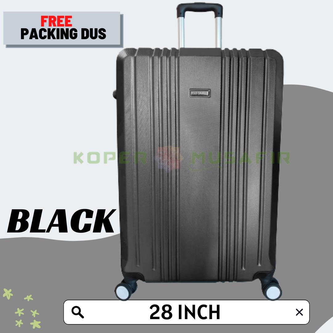 [BISA COD] Koper 28 inch/koper fiber hardcase ABS POLO LOUIS 6174 FREE PACKING DUS KOPER BESAR KOPER JUMBO KOPER TAHAN BANTING KOPER MURAH