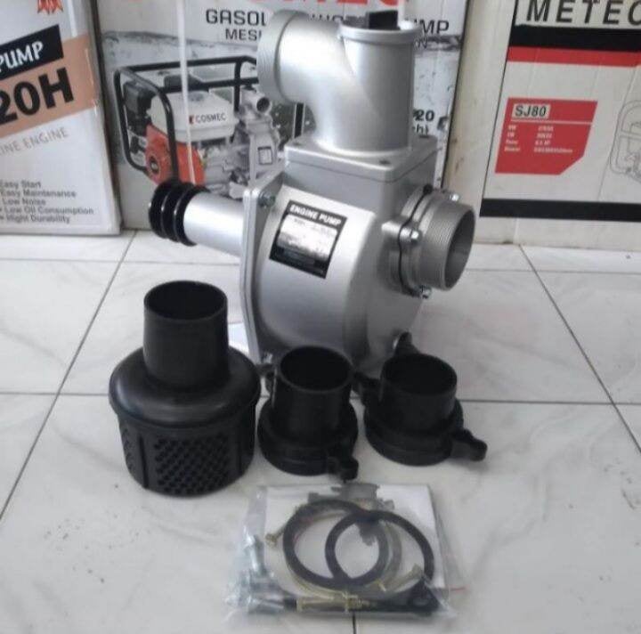 Pompa air irigasi 3" SU-80 Keong pump pully sedot air 3"SU-80