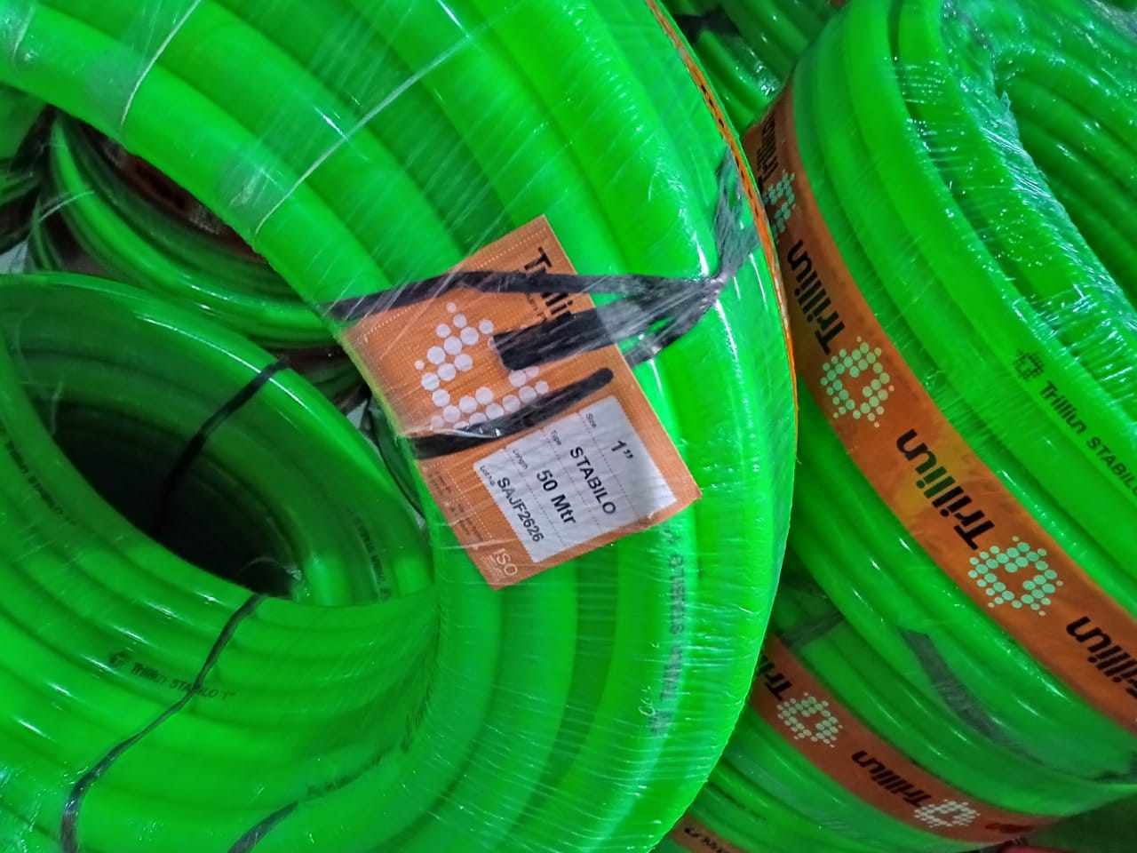 TERLARIS SELANG AIR SNI TRILIUN 1 INCH STABILO PANJANG 50 METER FULL/SELANG TAMAN/SELANG CUCI MOTOR/ELASTIS DAN LENTU