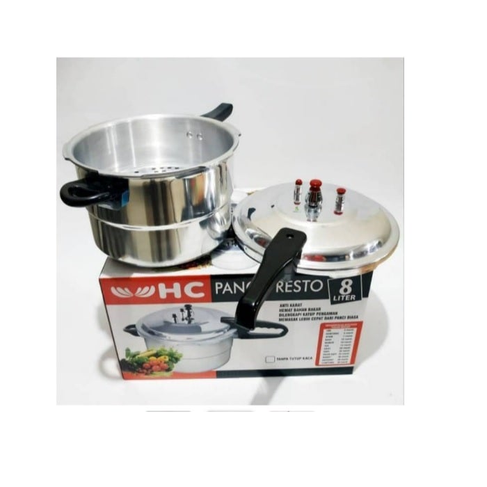 Panci Presto Happy Call / Wellington / HC 8 Liter Press Cooker