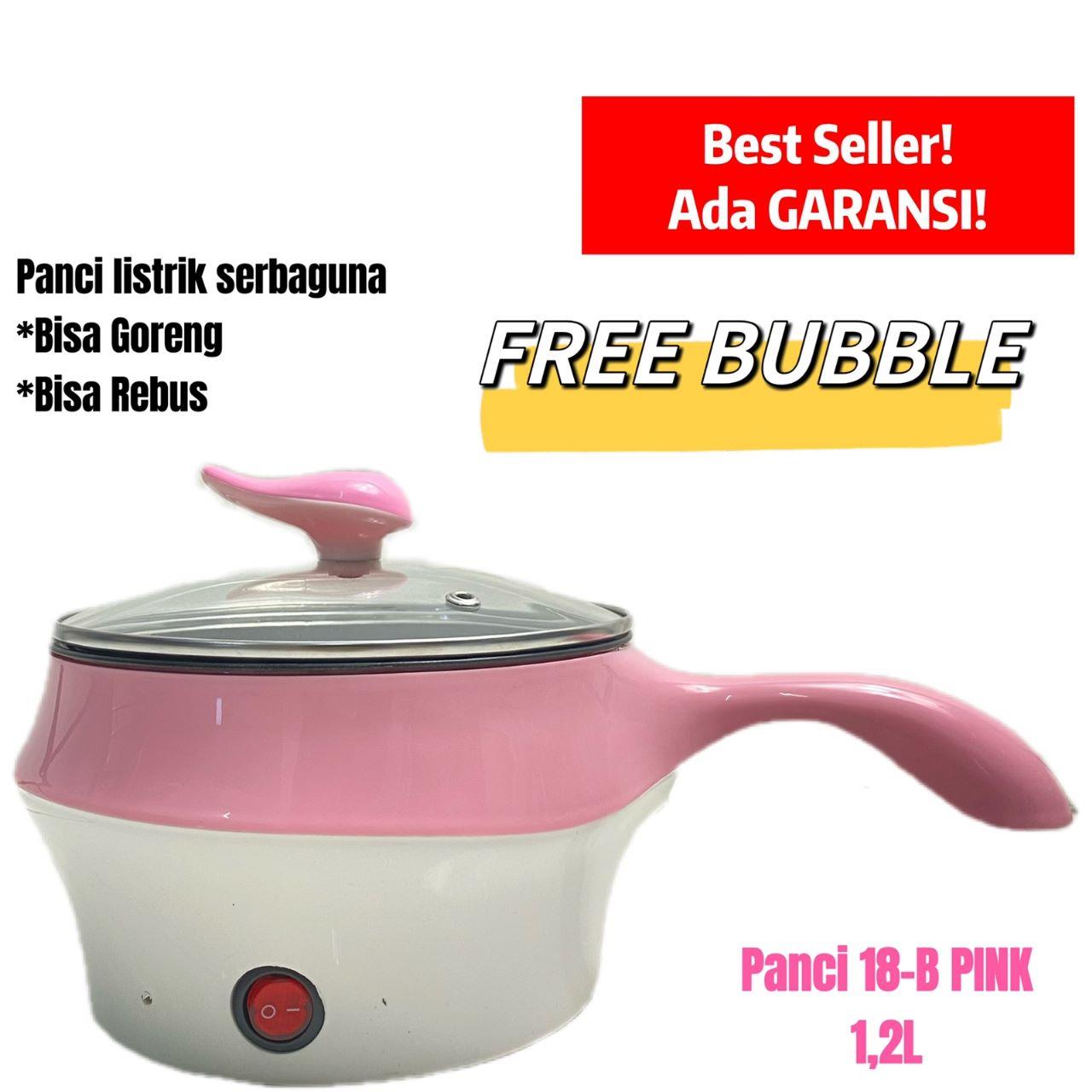 [ready] Panci Listrik Serbaguna 1.2L - Panci MultiFungsi - Panci Rebus Tumis Penggorengan Anti Lengket - Kompor listrik mini - Panci Mini