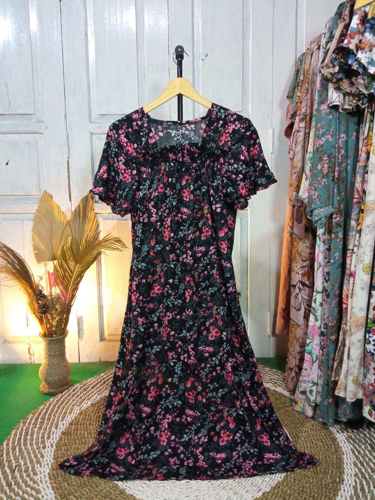 Fania DRESS daster Fuji jumbo rayon premium