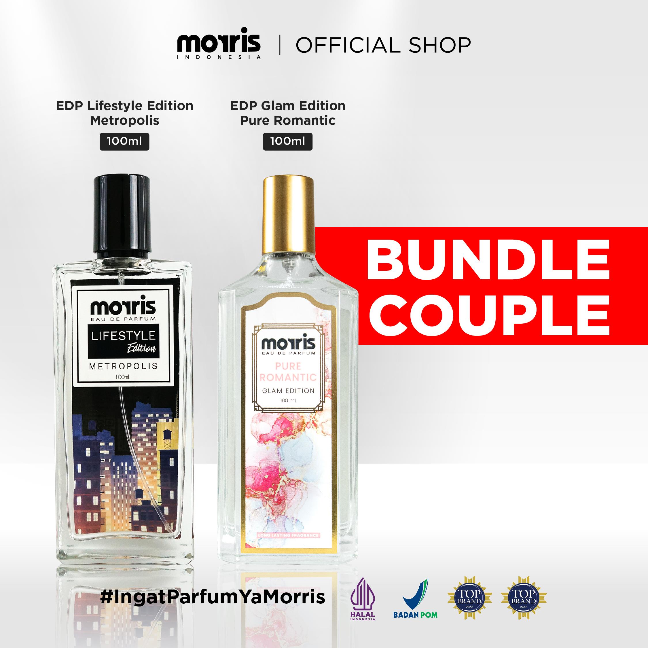 BUNDLE COUPLE Morris Lifestyle Edition 110ml X Morris EDP Glam Edition 100ml