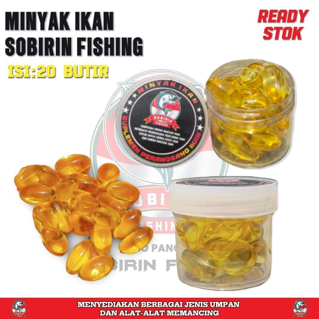 Minyak ikan eceran campuran umpan pancing - minyak ikan sobirin fishing