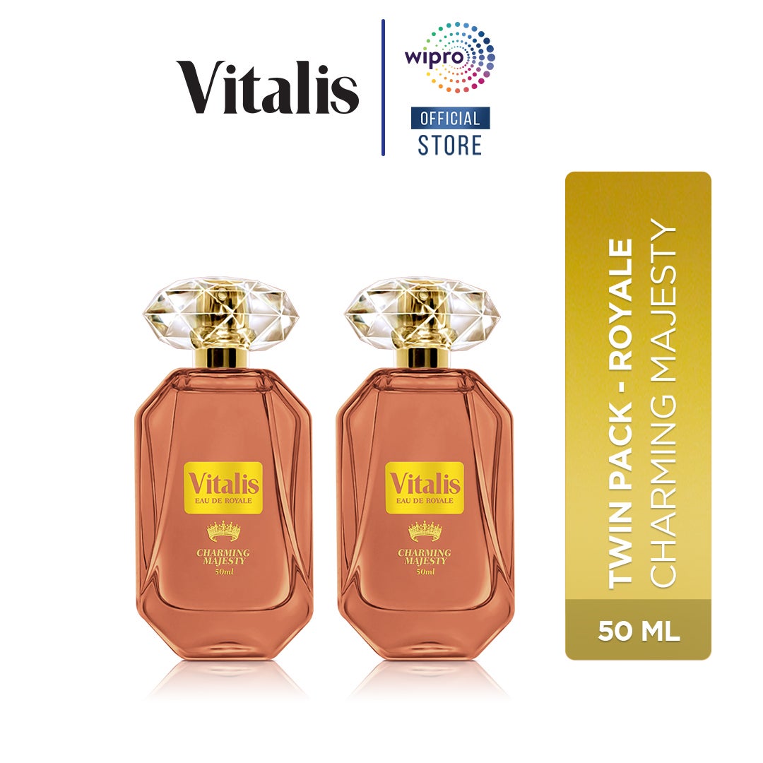 [Paket isi 2] Vitalis Eau De Royale Charming Majesty 50ml