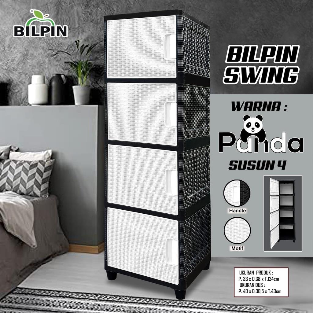 BILPIN - Lemari 1 Pintu Susun 2 3 4 5 SWING Panda