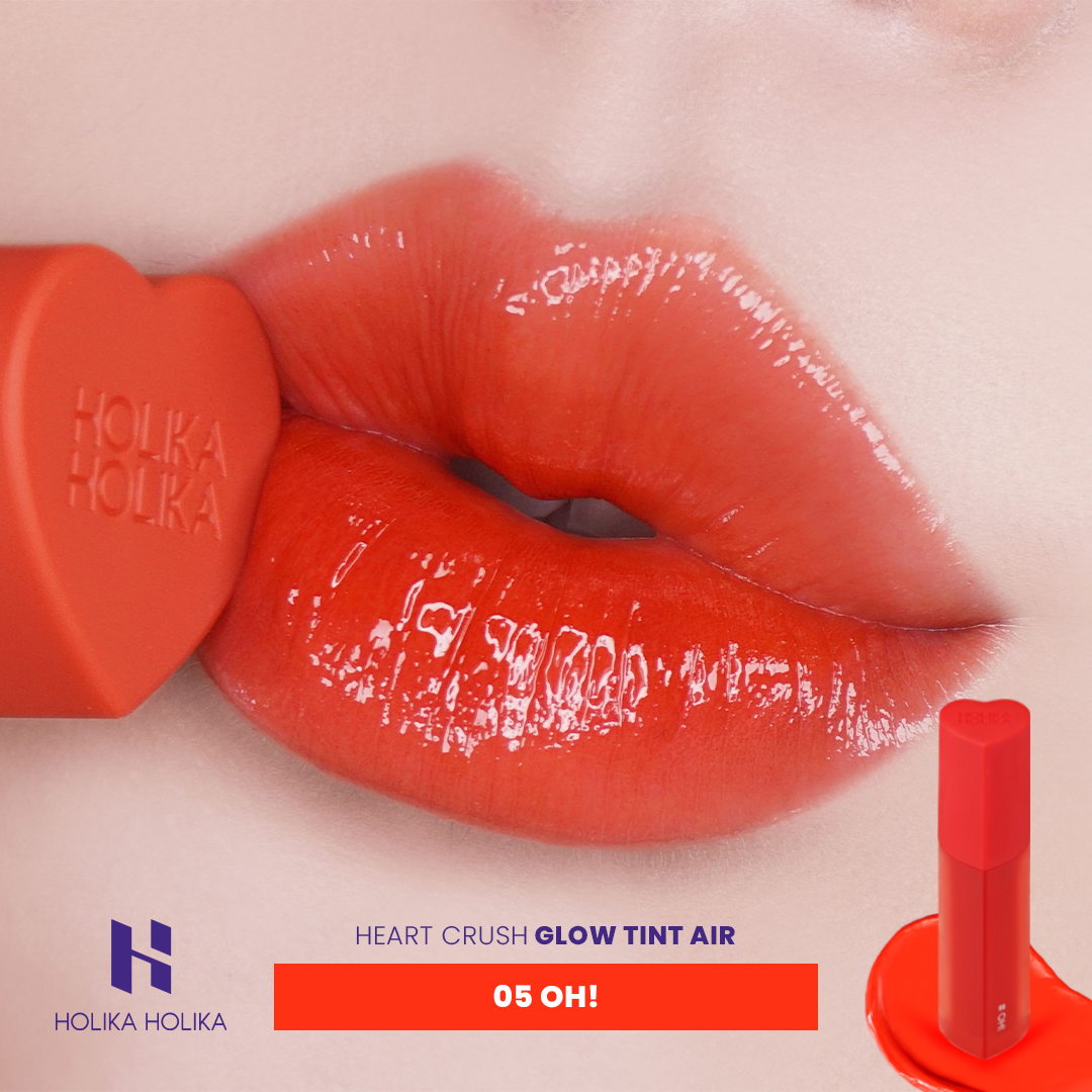 Holika Holika Heart Crush Glow Tint Air | Glossy Lip Tint