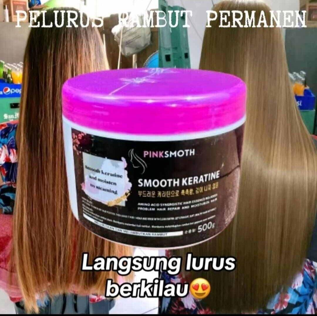 VIRAL!!! PELURUS RAMBUT PERMANEN 100% ORIGINAL UNTUK RAMBUT RUSAK DAN KERING TANPA CATOK