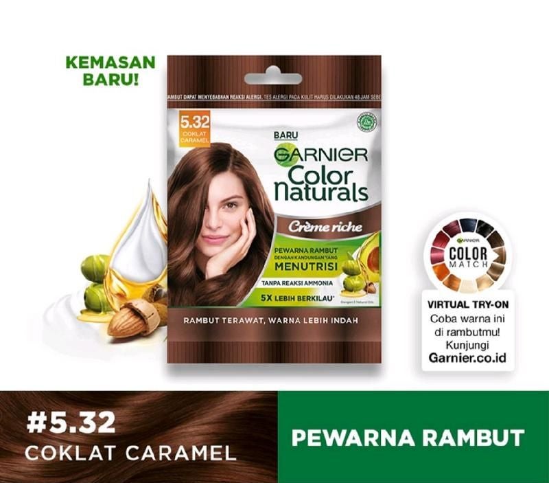 Garnier Pewarna Rambut Hair Color Naturals